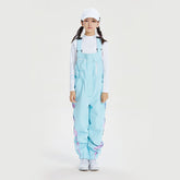 Kid's High Experience Extreme Mountain Outdoor Ski Pants Snow Bibs